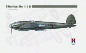 Hobby 2000 72075 1/72 Heinkel He-111D Model Kit