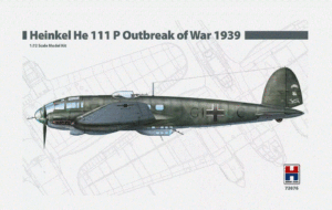 Hobby 2000 72076 1/72 Heinkel He-111P Outbreak of War 1939 Model Kit