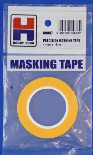 HOBBY 2000 Precision Masking Tape 4mm x 18m H2K80007