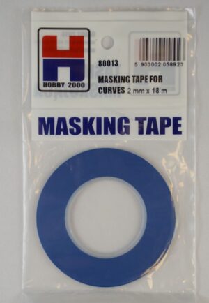 HOBBY 2000 Masking Tape For Curves 2mm x 18m H2K80013