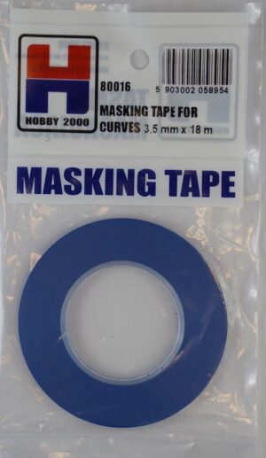 HOBBY 2000 Masking Tape For Curves 3,5mm x 18m H2K80016