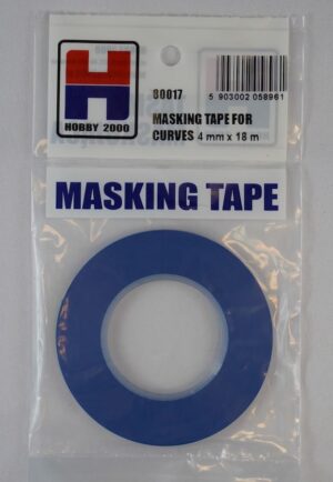 HOBBY 2000 Masking Tape For Curves 4mm x 18m H2K80017