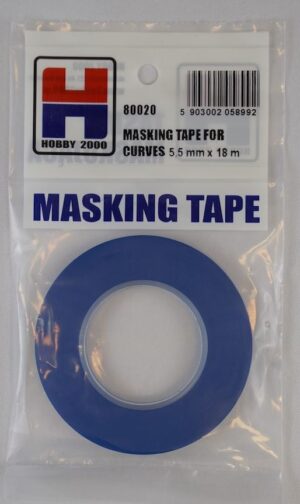 HOBBY 2000 Masking Tape For Curves 5,5mm x 18m H2K80020