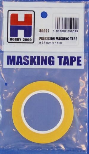 HOBBY 2000 Precision Masking Tape 0,75mm x 18m  H2K80022