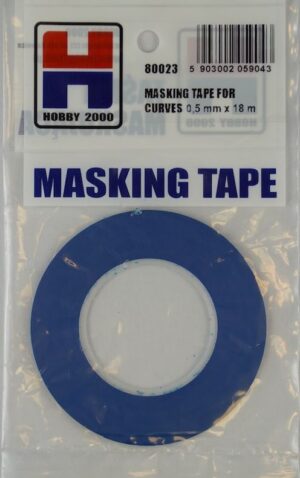 HOBBY 2000 Masking Tape For Curves 0,5mm x 18m H2K80023