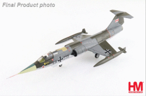 Hobby Master HA1075 1/72 Lockheed RF-104G Starfighter AG 51 Immelmann Luftwaffe 1966