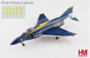 HOBBY MASTER HA19045 1/72 F-4J PHANTOM II US BLUE ANGELS + DECALS NO.1/NO.6