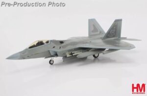 HOBBY MASTER HA2829 1/72 F-22 Raptor AF06-132 411 FLTS Edwards AFB 2022 Diecast