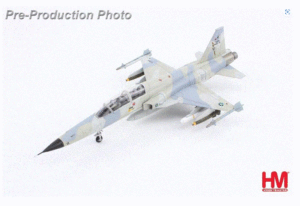 HOBBY MASTER HA3368 1/72 F-5F Tiger II M29-15, No. 12 Skn, TUDM, 1980s