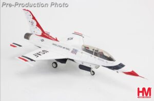 HOBBY MASTER HA38045 1/72 F-16D Thunderbirds No.7 Plane USAF Nellis AFB 2017 Diecast