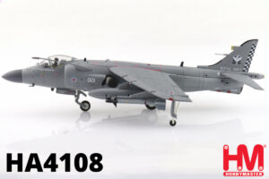 HOBBY MASTER CORE RANGE HA4108 1/72 Sea Harrier FA.2 ZH796, Royal Navy, 2018 (w/ Sea Eagle missiles)
