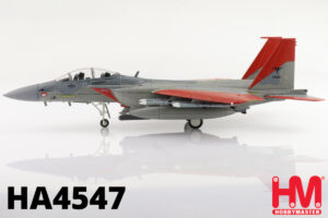 HOBBYMASTER HA4547 1/72 F15SA Advances Eagle 12-1002 USAF Test Markings 2018 12X AIM120 3X Fuel Tanks Diecast