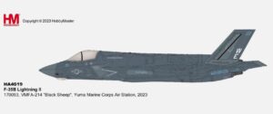 HOBBY MASTER HA4619 F-35B LIGHTNING II 170053 VMFA-214 YUMA MARINE CORPS