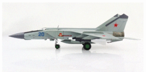 Hobby Master HA5610 1/72 MIG-25PDS Foxbat Russian AF 146th GFAR BLUE 20