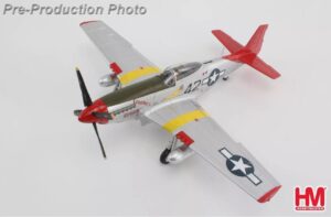HOBBY MASTER UK CORE RANGE HA7752 P-51D 301st FS 1st Lt Charles White Tuskegee Airmen