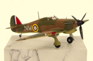 Hobby Master HA8613 1/48 Hurricane MK I Trop Sqn Ldr Pat Pattle the RAF Highest Scoring WW2 Ace