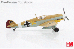 HOBBY MASTER HA8761 1/48 BF 109F-4  Trop Star of Africa Marseille 3/JG 27 1942