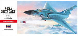 Hasegawa HAC11 1/72 Us Air Force F-106A Delta Dart Plastic Model C11