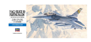 Hasegawa D18 1/72 USAF F-16Cj Block Fighting Falcon Kit HAD18
