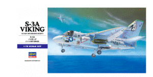 Hasegawa E07 1/72 US Navy Lockheed S-3A Viking HAE07