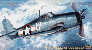 Hasegawa HAJT34 JT34 09134 1/48 GUMMAN F6F-3 Hellcat U.S.S Essex HELL IN THE PACIFIC