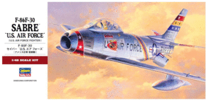 Hasegawa HAPT13 1/48 North American F-86F-30 Sabre US Air Force Fighter Model Kit PT13