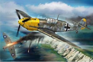 Hobbyboss 81809 1:18 - Messerschmitt Bf109E, Sept, 1940