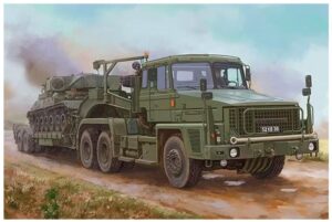 Hobbyboss 85527 1/35 Scammell Commander w/62t Crane Semi Model Kit