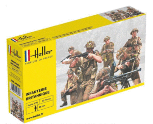 Heller 49604 1/72 WW2 British Infantry Overlord ASSAULT ON THE RHINE