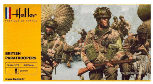 Heller 49623 1/72 WW2 British Paratroopers British Soldiers Overlord and ASSAULT ON THE RHINE