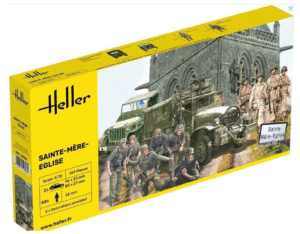 Heller 50327 1:72 scale model kit figures - Sainte-Mere Eglise battle set Overlord