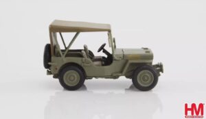 Hobby Master HG4216, 1/72 U.S. 1/4 ton Military Vehicle Leyte, Gen. Douglas MacArthur HELL IN THE PACIFIC