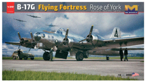 HONG KONG MODELS 01E44 1/32 USAAF B-17G FLYING FORTRESS ROSE OF YORK