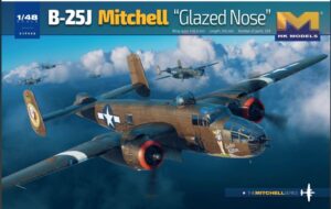 HONG KONG MODELS 01F008  1/48 NORTH AMERICAN B-25J MITCHELL GLAZED NOSE