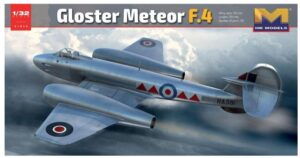 Hong Kong Models 01E06 1/32 Gloster Meteor F.4 Plastic Model Kit