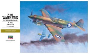 HASEGAWA 1:32 USAAF CURTISS P-40E WARHAWK FIGHTER HST29 HC HELL IN THE PACIFIC