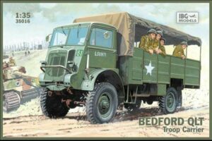 IBG 1/35 Bedford QLT Troop Carrier Plastic Model Kit 35016 Overlord