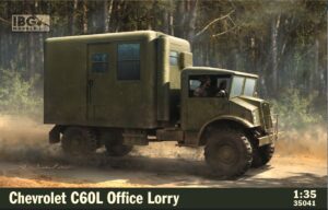 IBG 35041 1/35 Chevrolet C60L Office Lorry Model Kit Overlord