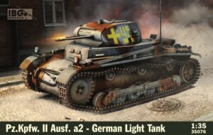 IBG 35076 1/35  Pz.Kpfw. II Ausf. A2 - German Light Tank