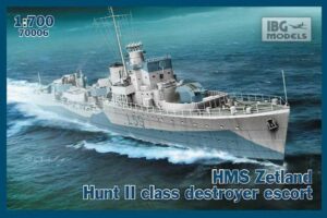 IBG Models 1/700 HMS Zetland 1942 Hunt II Class Destroyer 70006