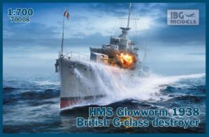 IBG 1/700 HMS Glowworm 1938 British G-Class Destroyer 70008