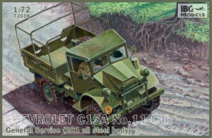 IBG MODELS 1/72 Chevrolet C.15A Cab General Service 2C1 all steel body IBG72018 Logistics and Support Overlord