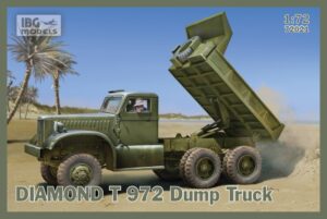 IBG Models 1/72  Diamond T 972  Military Vehicle Model Kit 72021 Logistics and Support Overlord