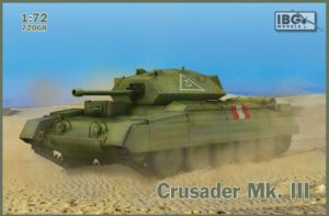 IBG MODELS 1/72 Crusader Mk.III 72068 BRITISH ARMY BATTLE SCHOOL