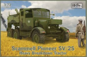 IBG MODELS 1/72 scammell Pioneer SV/2S Heavy Breakdown Tractor IBG72077  Overlord