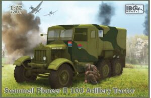 IBG MODEL 1/72 Scammell Pioneer R 100 Artillery Tractor IBG72078 ASSAULT ON THE RHINE