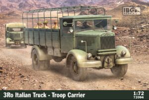 IBG 1/72 3Ro Italian Truck - Troop Carrier 72094 BRITISH ARMY BATTLE SCHOOL