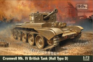 IBG MODELS 72103 - 1/72 - Cromwell Mk.IV British Tank (Hull type D Overlord
