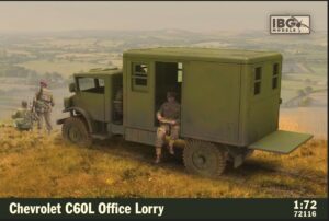 IBG MODELS 72116 1/72 - Chevrolet C60L Office Lorry Logistics and Support Overlord