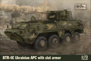 IBG MODELS 72118 1/72 - BTR-4E Ukrainian APC with slat armor
